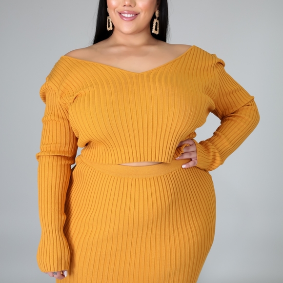 Plus size skirt set - Picture 2 of 2